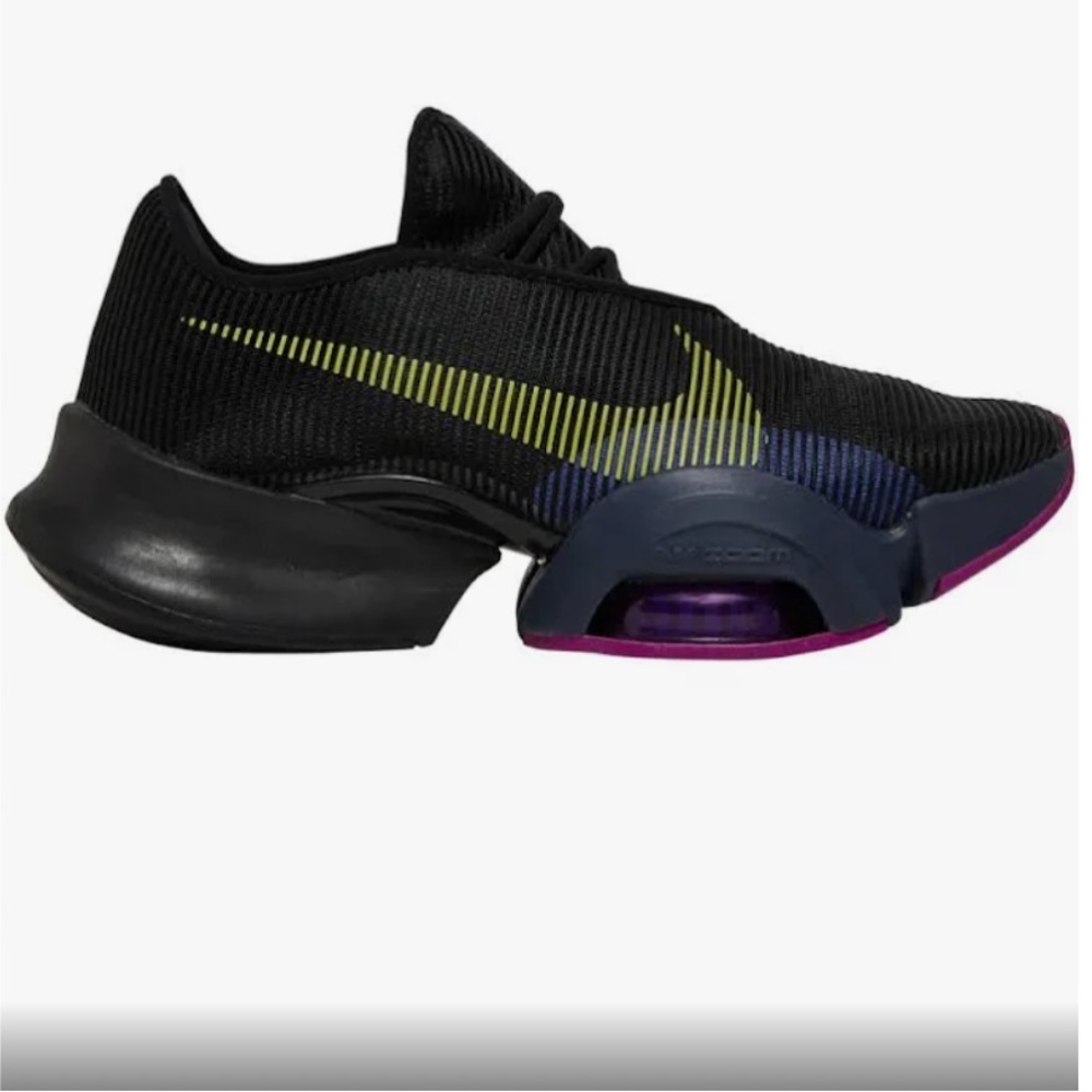 Nike Air Zoom SuperRep 2 Women’s Sneaker Black/Red Plum/Sapphire/Cyber Size 6.5